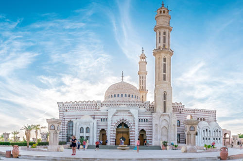 Egypte Sharm El Sheikh ADN Al Mustafa Mosque View 1