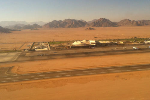 Egypte Sharm El Sheikh ADN Airport View 1