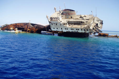 Egypte Sharm El Sheikh ADN Ship Wreck View 3